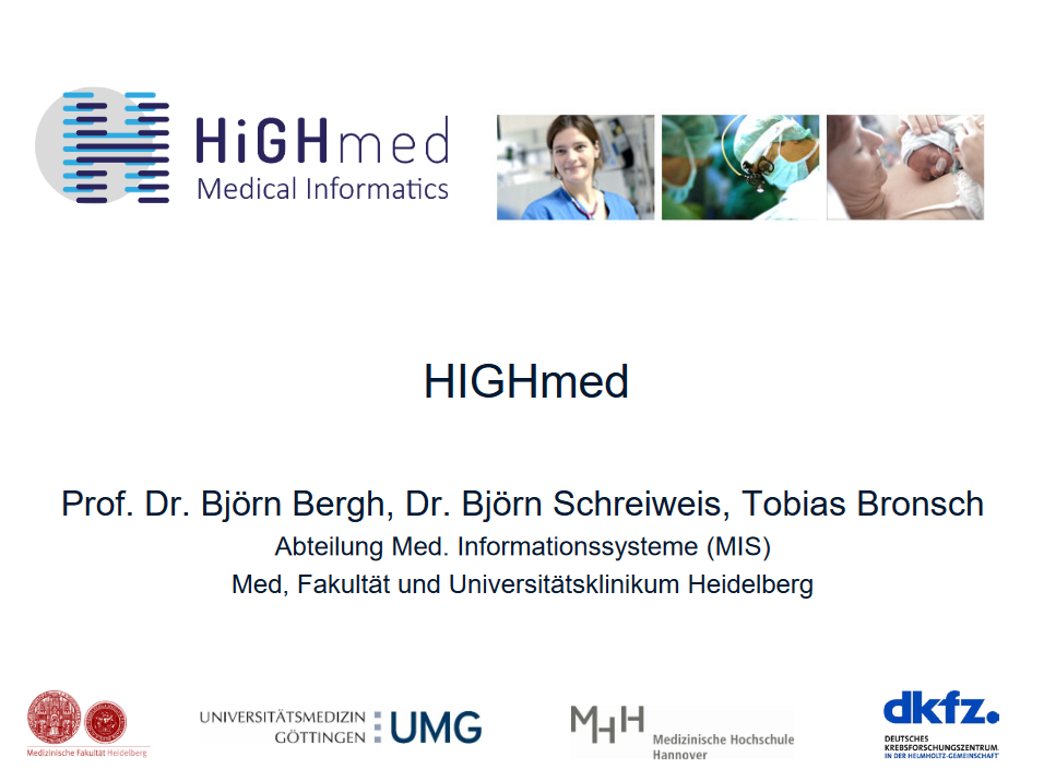 2017_Vorstellung HiGHmed