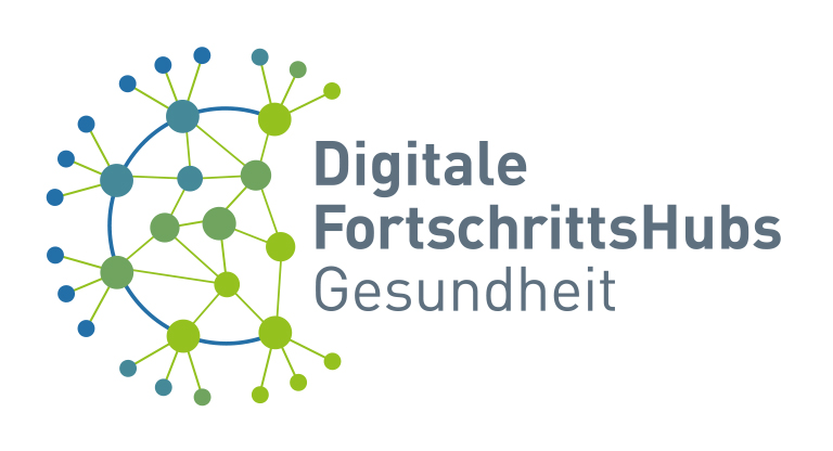 Logo Digitale FortschrittsHubs Gesundheit