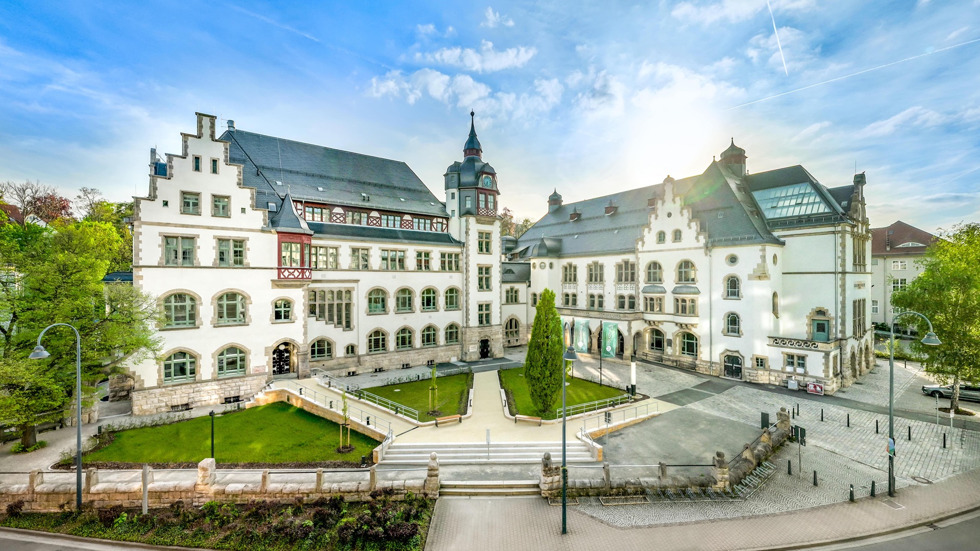 Das Volkshaus in Jena.